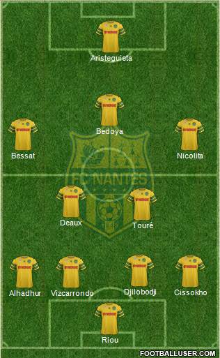 FC Nantes Formation 2013