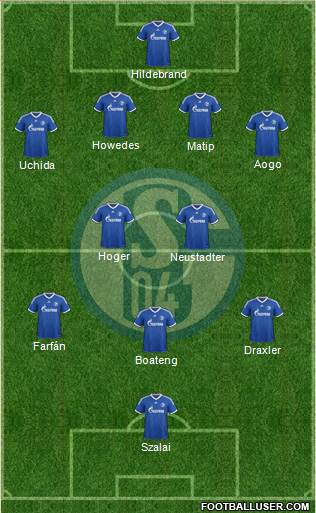 FC Schalke 04 Formation 2013