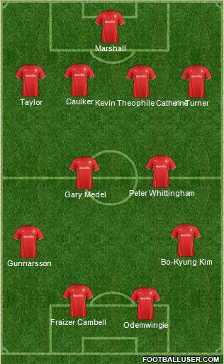 Cardiff City Formation 2013