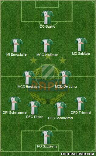 SK Rapid Wien Formation 2013