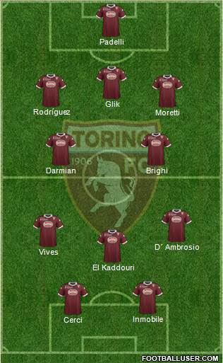 Torino Formation 2013