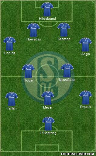 FC Schalke 04 Formation 2013