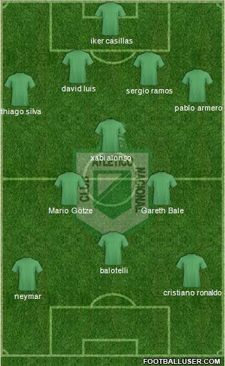 CDC Atlético Nacional Formation 2013