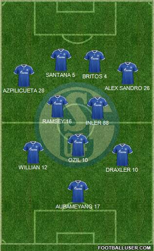 FC Schalke 04 Formation 2013