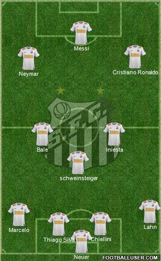 Santos FC Formation 2013