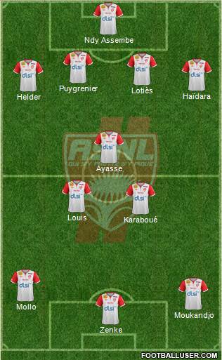 A.S. Nancy Lorraine Formation 2013