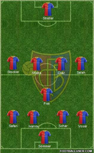 FC Basel Formation 2013