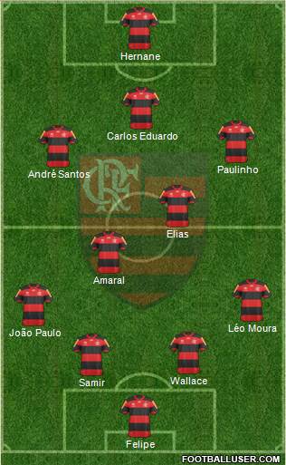 CR Flamengo Formation 2013