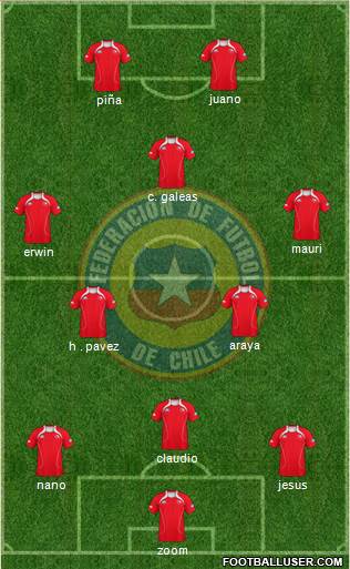 Chile Formation 2013