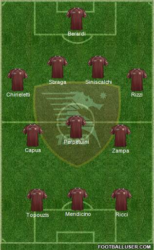 Salernitana Formation 2013