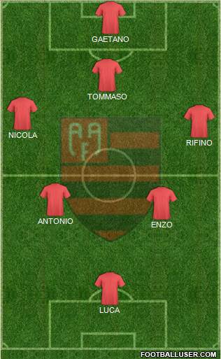 AA Flamengo Formation 2013