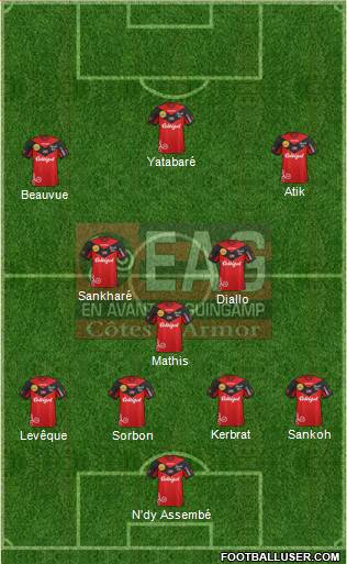 En Avant de Guingamp Formation 2013