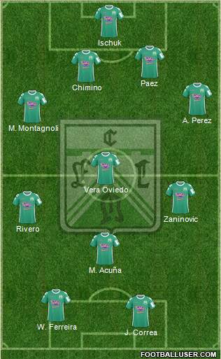 Ferro Carril Oeste Formation 2013