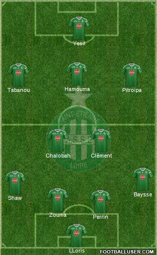 A.S. Saint-Etienne Formation 2013