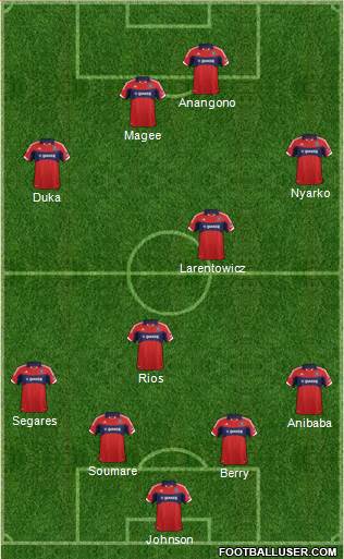 Chicago Fire Formation 2013