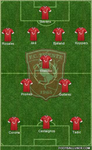 FC Twente Formation 2013