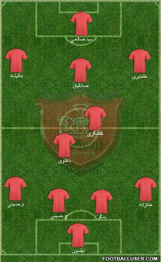 Persepolis Tehran Formation 2013