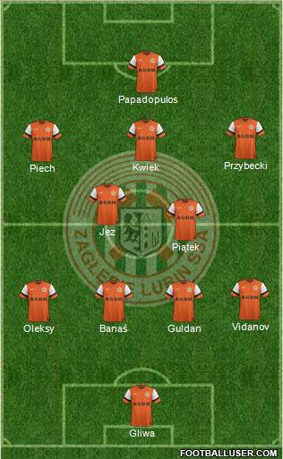 Zaglebie Lubin Formation 2013