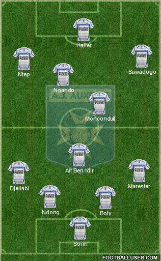 A.J. Auxerre Formation 2013