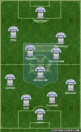 A.J. Auxerre Formation 2013