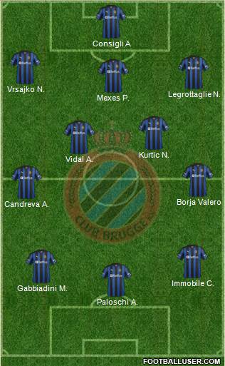 Club Brugge KV Formation 2013