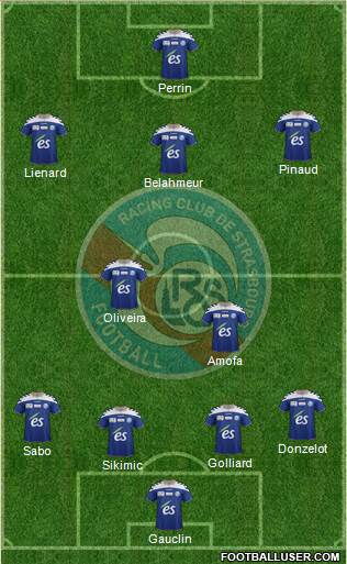 Racing Club de Strasbourg-Football Formation 2013