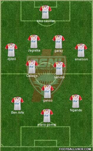 A.S. Nancy Lorraine Formation 2013