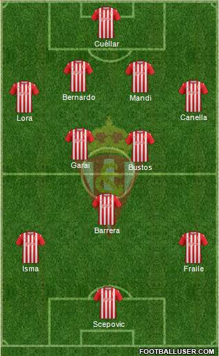 Real Sporting S.A.D. Formation 2013