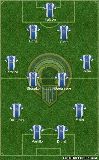 Hércules C.F., S.A.D. Formation 2013