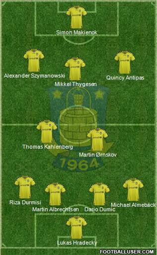 Brøndbyernes Idrætsforening Formation 2013