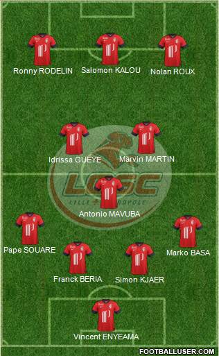 LOSC Lille Métropole Formation 2013