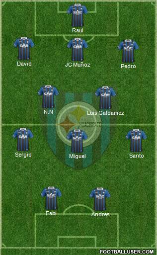 CD Huachipato Formation 2013