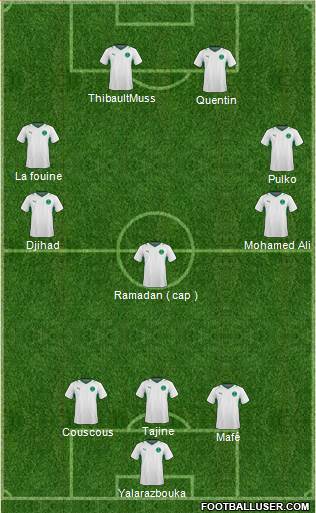 Saudi Arabia Formation 2013