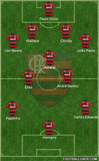 CR Flamengo Formation 2013