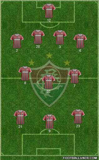 Fluminense FC Formation 2013