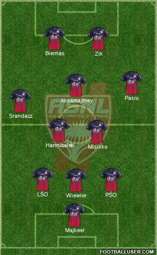 A.S. Nancy Lorraine Formation 2013