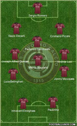 Livorno Formation 2013