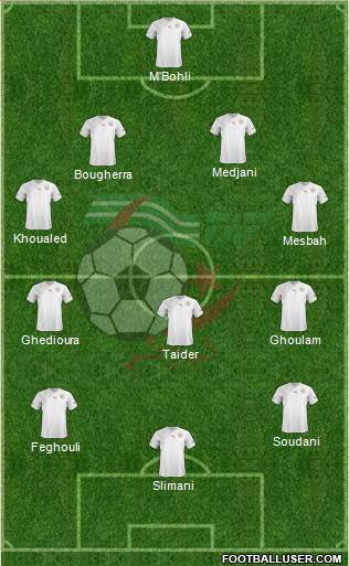 Algeria Formation 2013