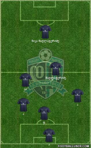 Dinamo Tbilisi Formation 2013