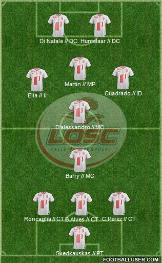 LOSC Lille Métropole Formation 2013