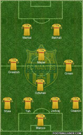 FC Nantes Formation 2013