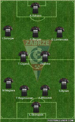 Gornik Zabrze Formation 2013