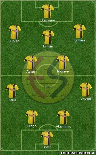 Eskisehirspor Formation 2013