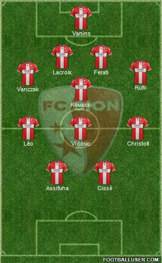 FC Sion Formation 2013