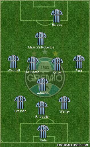 Grêmio FBPA Formation 2013