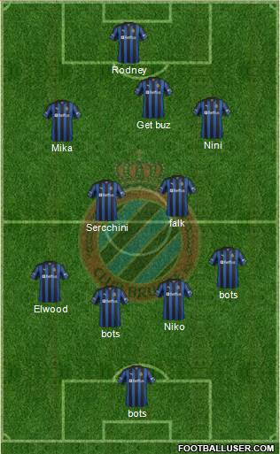 Club Brugge KV Formation 2013