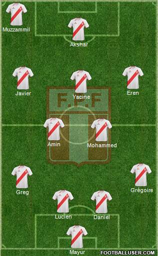 Peru Formation 2013