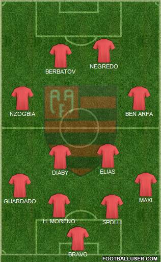 AA Flamengo Formation 2013