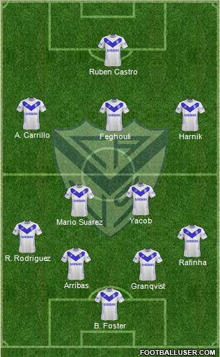 Vélez Sarsfield Formation 2013