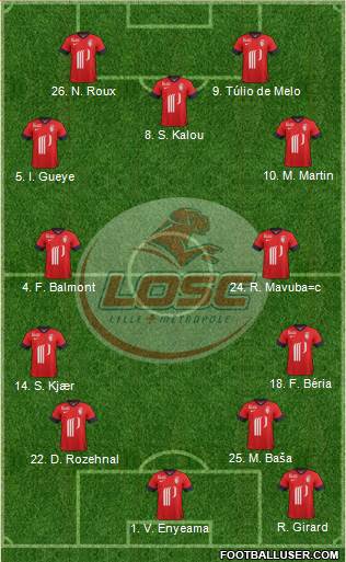 LOSC Lille Métropole Formation 2013